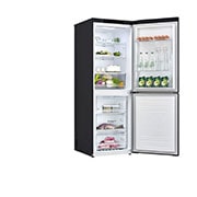 LG 305L Bottom Mount Fridge - Matte Black Finish, GB-W335MBL