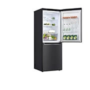 LG 305L Bottom Mount Fridge - Matte Black Finish, GB-W335MBL