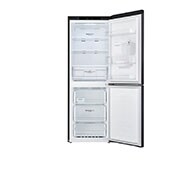 LG 305L Bottom Mount Fridge - Matte Black Finish, GB-W335MBL