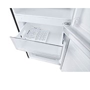 LG 305L Bottom Mount Fridge - Matte Black Finish, GB-W335MBL