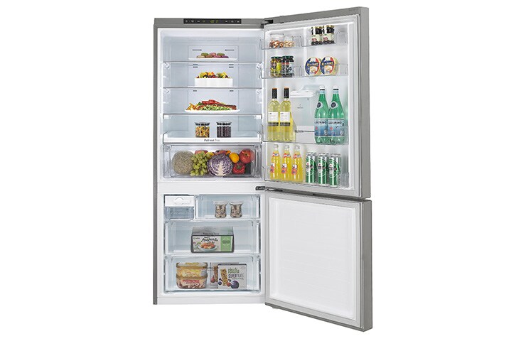 LG 450L Bottom Mount Refrigerator With 4½ Star Energy Rating, GB-W449UPLX