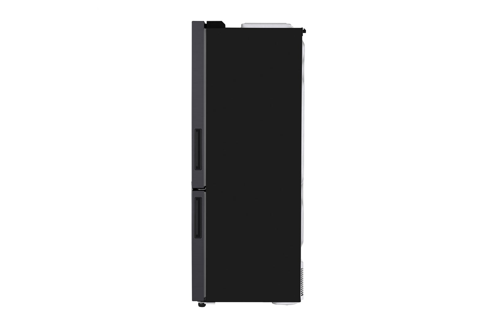 LG 420L Bottom Mount Fridge - Matte Black Finish, GB-W455MBL