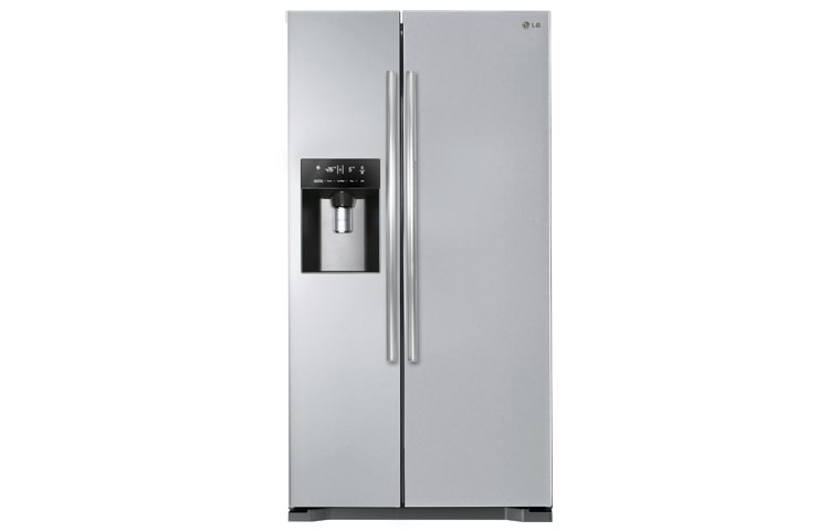 Front view of Ice &amp; Water Dispenser with no plumbing required, life&#39;s good GC-L197DPNL