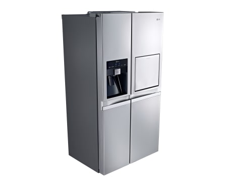LG 590L Side by Side Refrigerator with One Touch Home Bar, GC-P227FSL