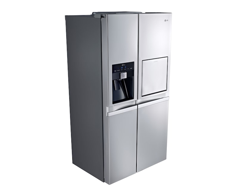 LG 590L Side by Side Refrigerator with One Touch Home Bar, GC-P227FSL