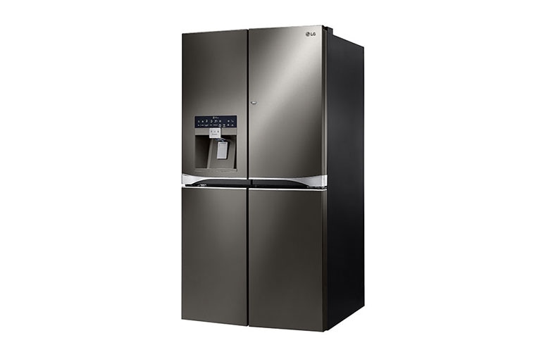LG 712L French Door Fridge, with Door-In-Door®, in Black Stainless Steel, GF-5D712BSL