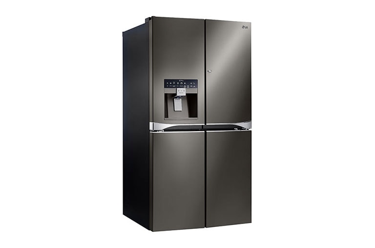 LG 712L French Door Fridge, with Door-In-Door®, in Black Stainless Steel, GF-5D712BSL