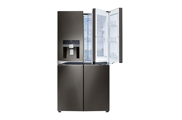 LG 712L French Door Fridge, with Door-In-Door®, in Black Stainless Steel, GF-5D712BSL