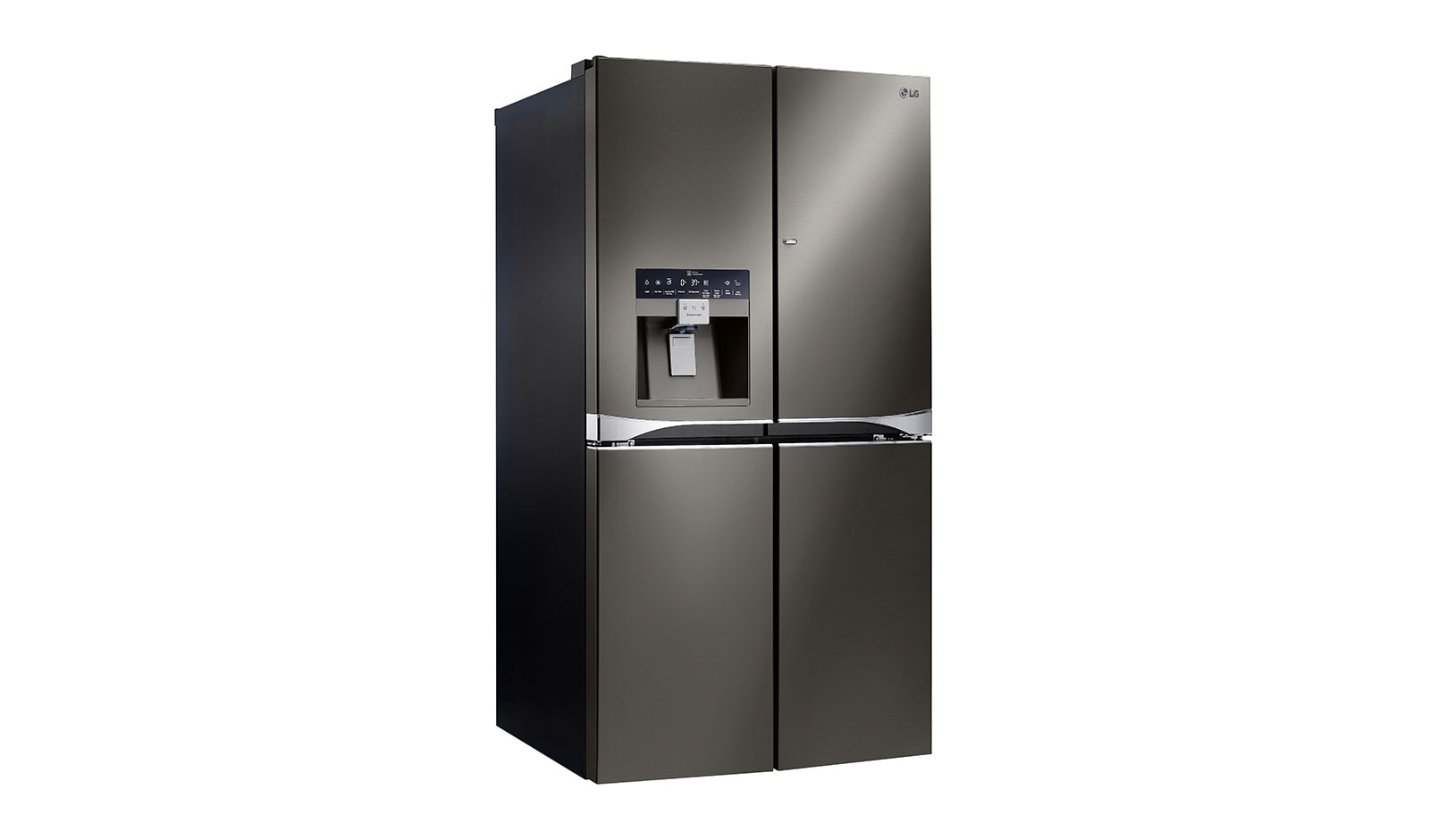 LG 712L French Door Fridge, with Door-In-Door®, in Black Stainless Steel, GF-5D712BSL