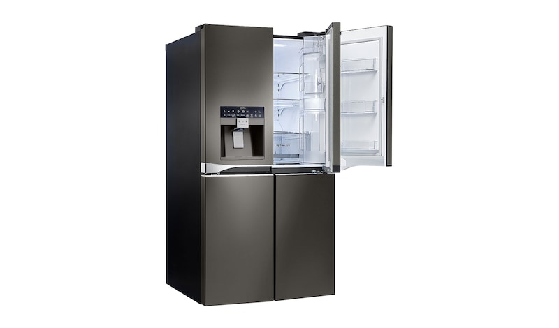 LG 712L French Door Fridge, with Door-In-Door®, in Black Stainless Steel, GF-5D712BSL