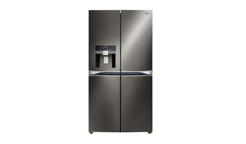 LG 712L French Door Fridge, with Door-In-Door®, in Black Stainless Steel, GF-5D712BSL