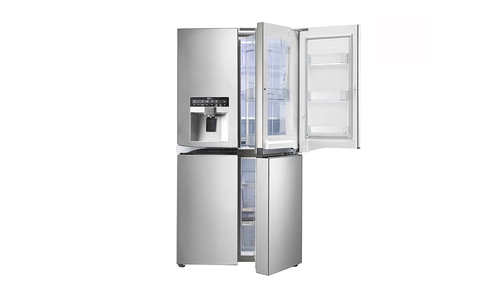 LG 712L 5Door French Door Refrigerator with Door-In-Door™, GF-5D712SL