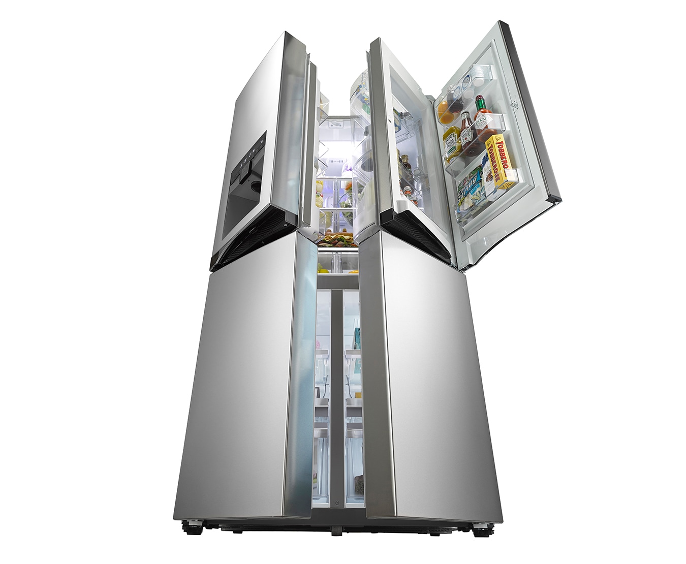 LG 712L 5Door French Door Refrigerator with Door-In-Door™, GF-5D712SL
