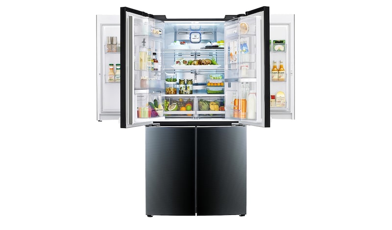LG World's First Dual Door-in-Door™ Refrigerator , GF-6D725BGL