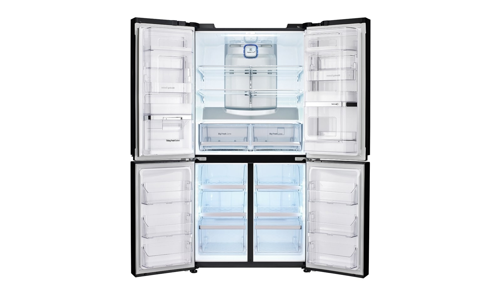 LG World's First Dual Door-in-Door™ Refrigerator , GF-6D725BGL