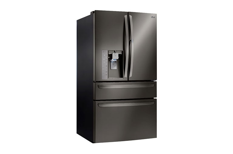 LG 701L Door-in-Door™ French Door with CustomChill® Black Stainless Steel Series, GF-AD701BSL