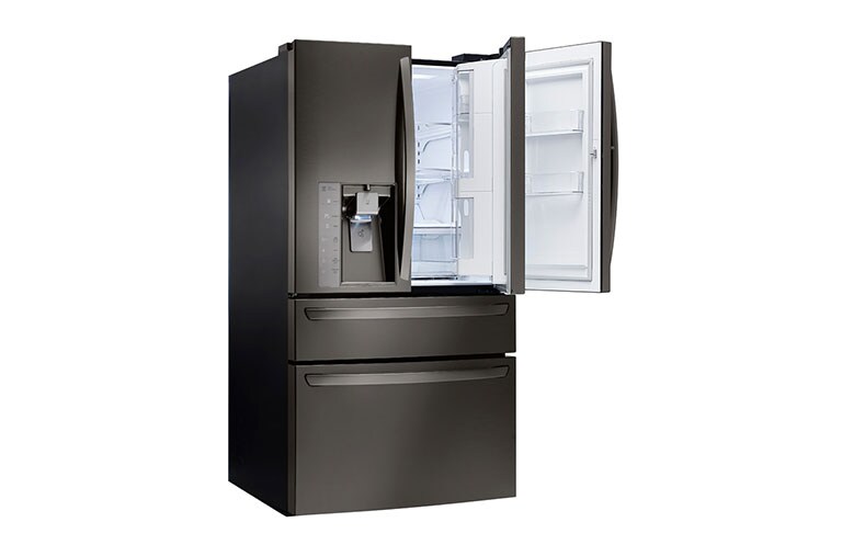 LG 701L Door-in-Door™ French Door with CustomChill® Black Stainless Steel Series, GF-AD701BSL