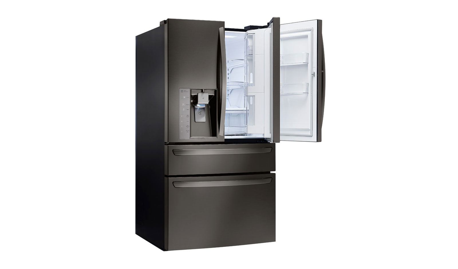 LG 701L Door-in-Door™ French Door with CustomChill® Black Stainless Steel Series, GF-AD701BSL