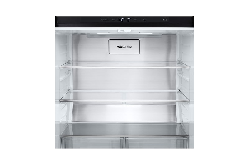 LG 530L Slim French Door Fridge - Matte Black, GF-B505MBL
