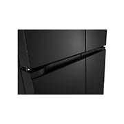 LG 530L Slim French Door Fridge - Matte Black, GF-B505MBL