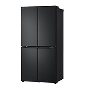 LG 530L Slim French Door Fridge - Matte Black, GF-B505MBL