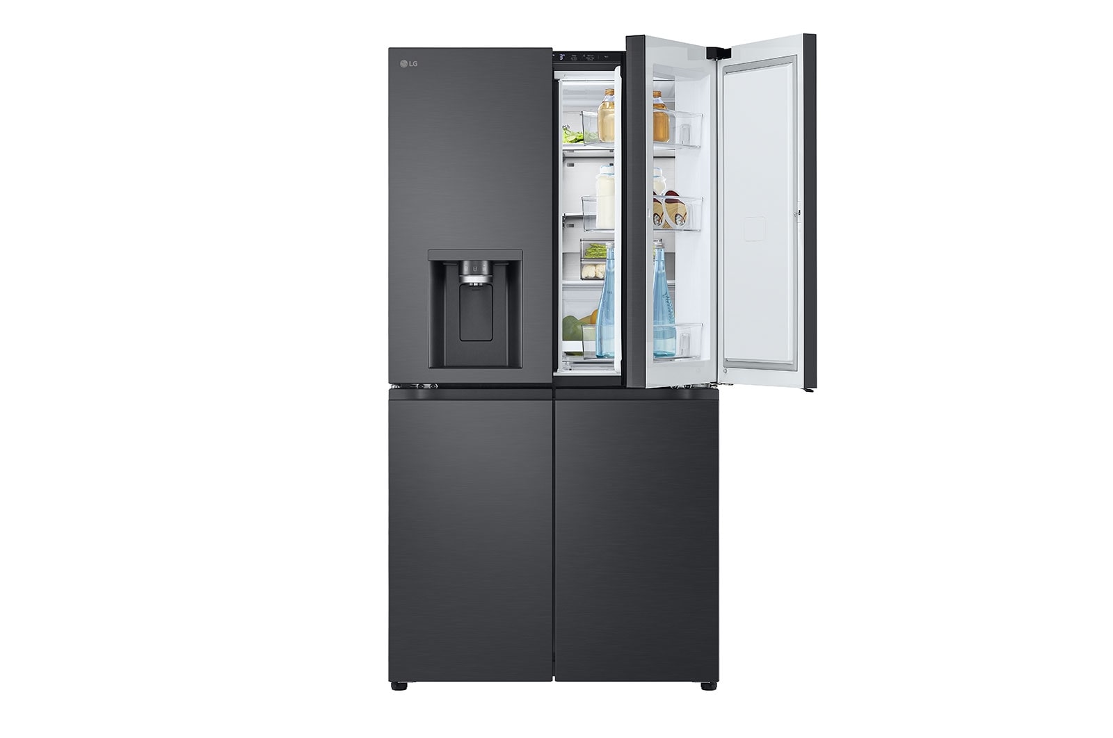 LG 638L French Door Fridge with Craft Ice™, GF-D700MBLC
