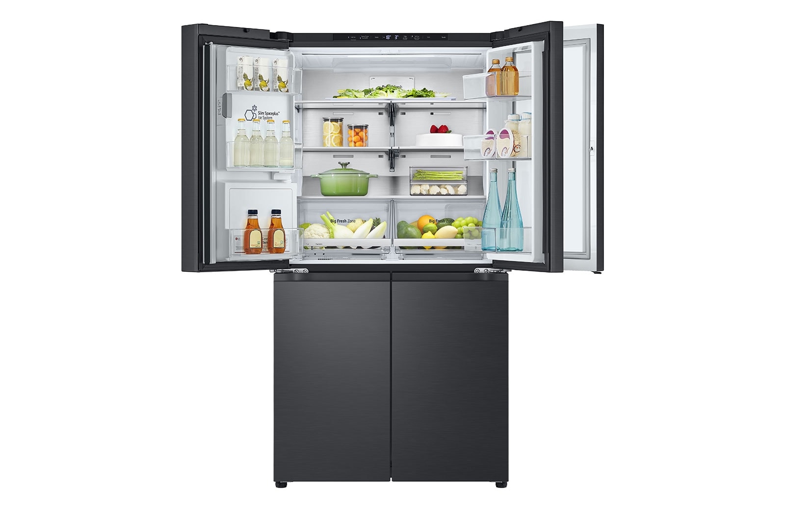 LG 638L French Door Fridge with Craft Ice™, GF-D700MBLC