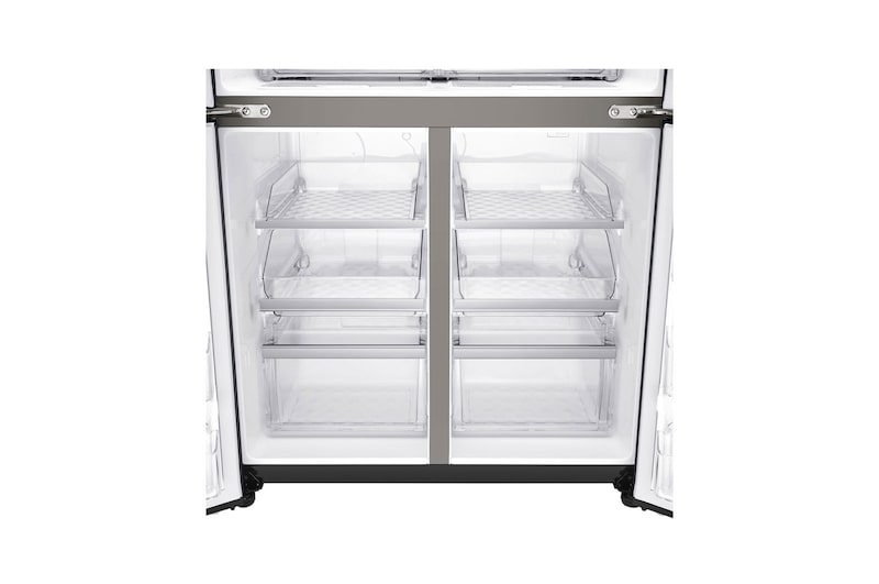 LG 637L French Door Fridge, with Door-In-Door®, in Matte Black Finish, GF-D706MBL
