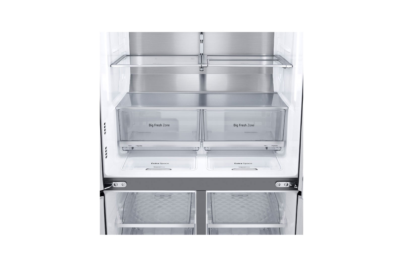 LG 637L French Door Fridge, with Door-In-Door®, in Matte Black Finish, GF-D706MBL