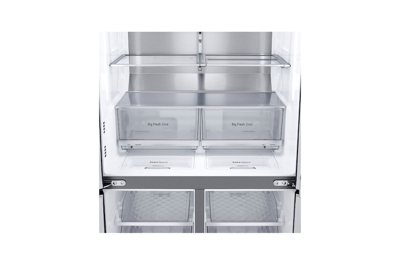LG 637L French Door Fridge, with Door-In-Door®, in Matte Black Finish, GF-D706MBL