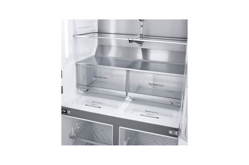 LG 637L French Door Fridge, with Door-In-Door®, in Matte Black Finish, GF-D706MBL