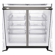 LG 637L French Door Fridge, with Door-In-Door®, in Matte Black Finish, GF-D706MBL