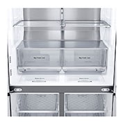 LG 637L French Door Fridge, with Door-In-Door®, in Matte Black Finish, GF-D706MBL