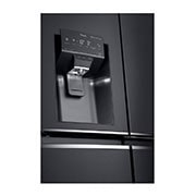 LG 637L French Door Fridge, with Door-In-Door®, in Matte Black Finish, GF-D706MBL