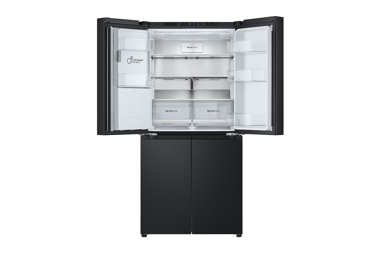 LG 506L Slim French Door Fridge - Plumbed, GF-L500MBL
