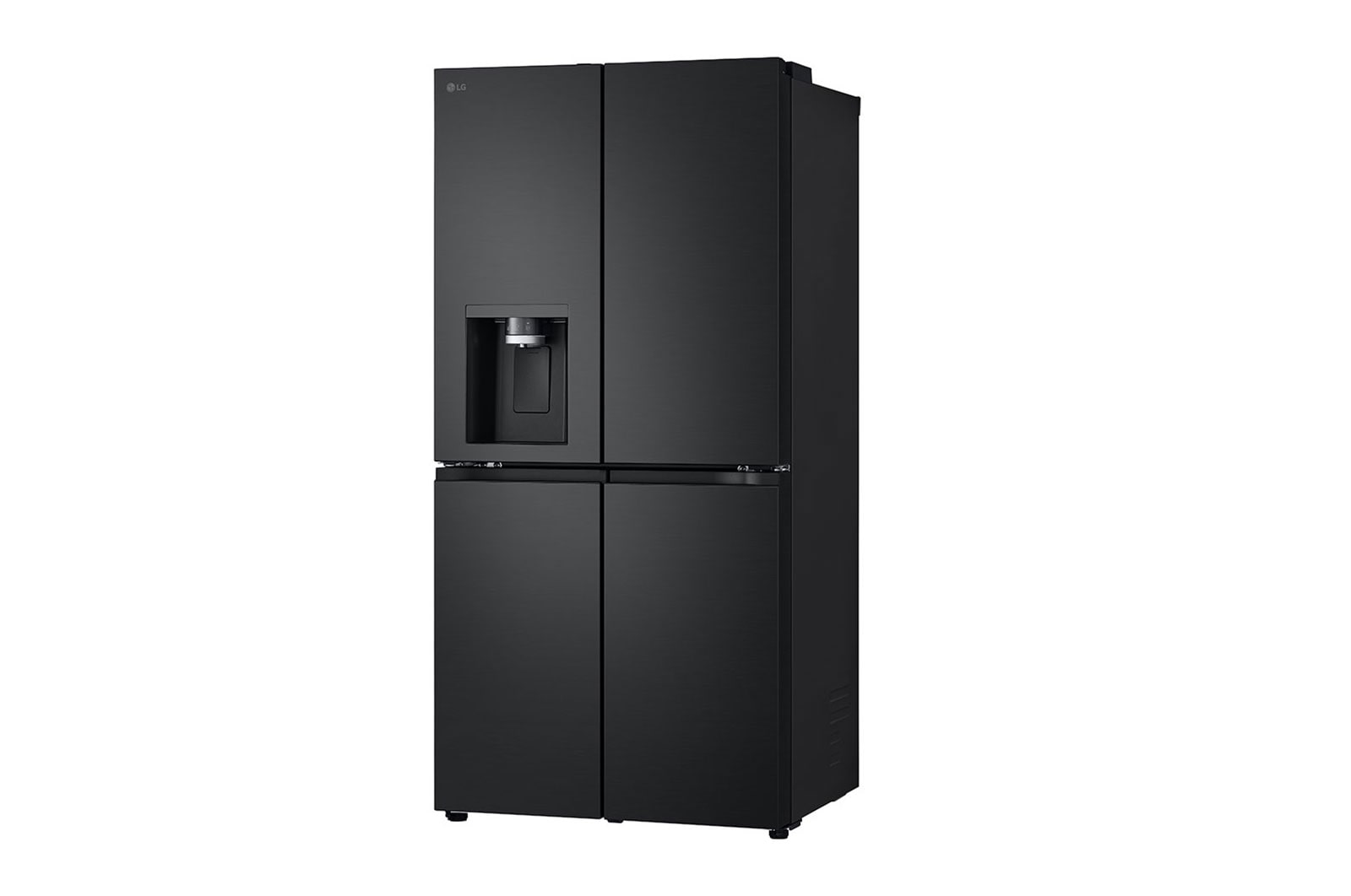 LG 506L Slim French Door Fridge - Plumbed, GF-L500MBL