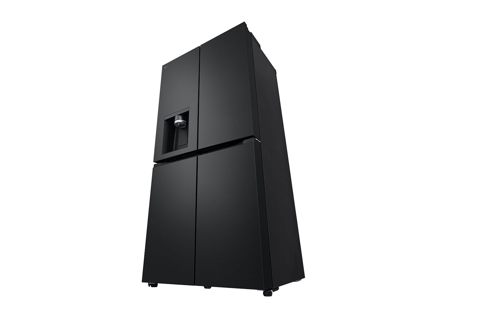 LG 506L Slim French Door Fridge - Plumbed, GF-L500MBL