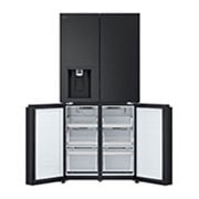 LG 506L Slim French Door Fridge - Plumbed, GF-L500MBL