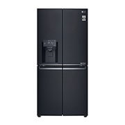 Front view of 506L Slim French Door Fridge - Plumbed GF-L570MBL
