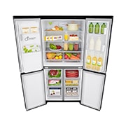 LG 506L Slim French Door Fridge - Plumbed, GF-L570MBL