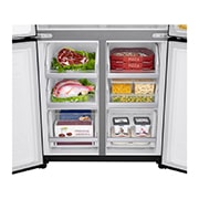 LG 506L Slim French Door Fridge - Plumbed, GF-L570MBL