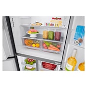 LG 506L Slim French Door Fridge - Plumbed, GF-L570MBL