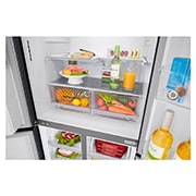 LG 506L Slim French Door Fridge - Plumbed, GF-L570MBL