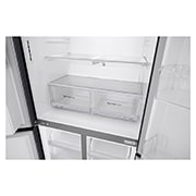 LG 506L Slim French Door Fridge - Plumbed, GF-L570MBL