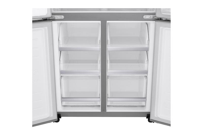 LG 570L Slim French Door Fridge, in Stainless Finish, GF-L570PL