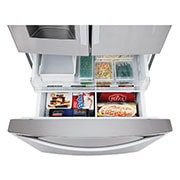 LG 614L French Door Fridge with Ice & Water Dispenser, GF-L677SL
