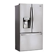 LG 614L French Door Fridge with Ice & Water Dispenser, GF-L677SL