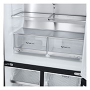 LG 637L French Door Fridge - Plumbed, GF-L700MBL