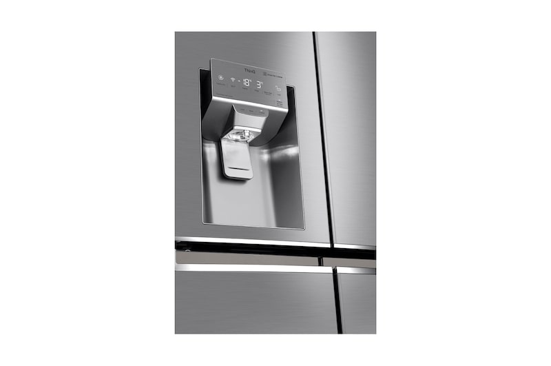 LG 637L French Door Fridge in Stainless Finish, GF-L706PL