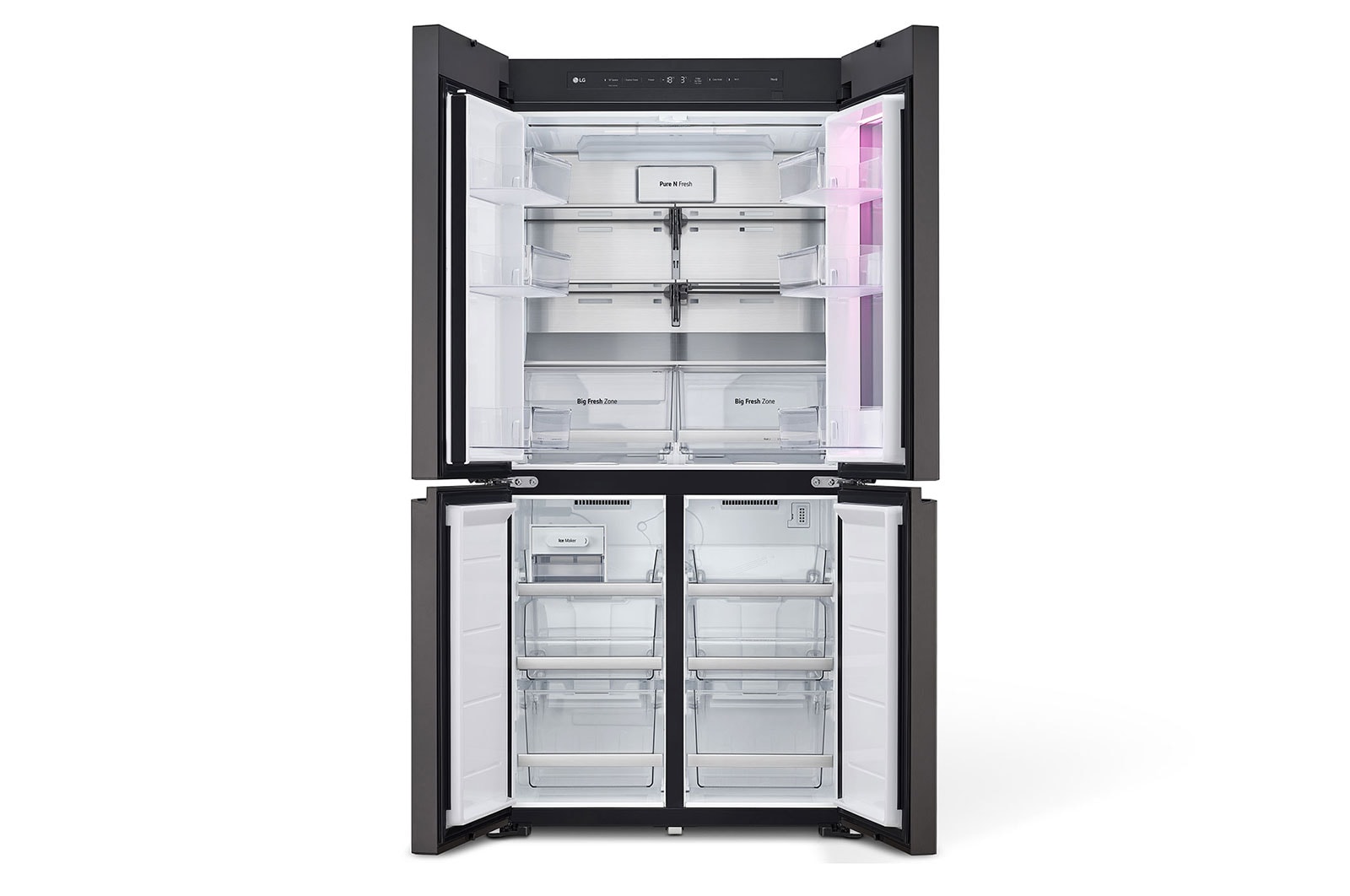 LG 617L French Door Fridge with MoodUP®, GF-MV600